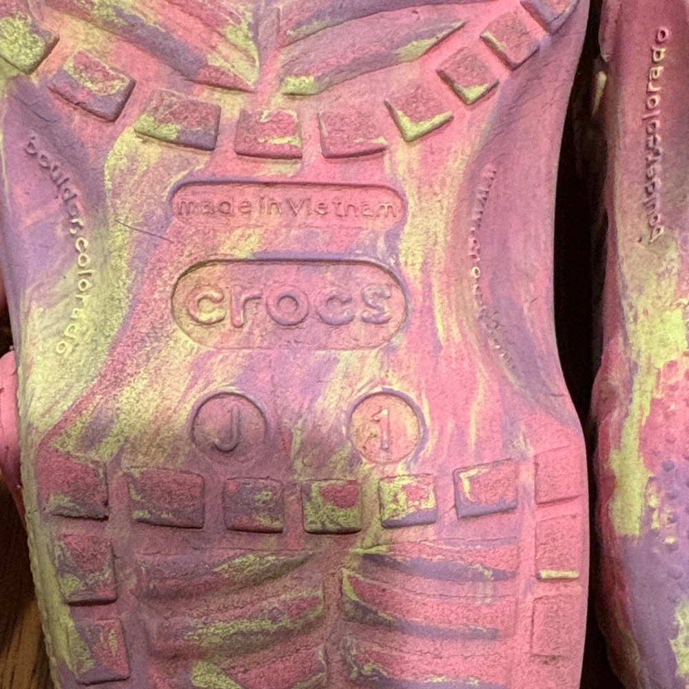 CROCS Kids' Multicolor Clogs - Picture 4 of 4